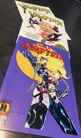 Vamptrix Comic Book 1 & 2 Set